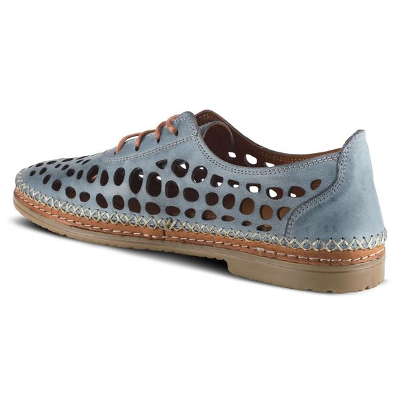 Spring Step Women's Bernetta Loafer in Blue - Picture 5 of 8
